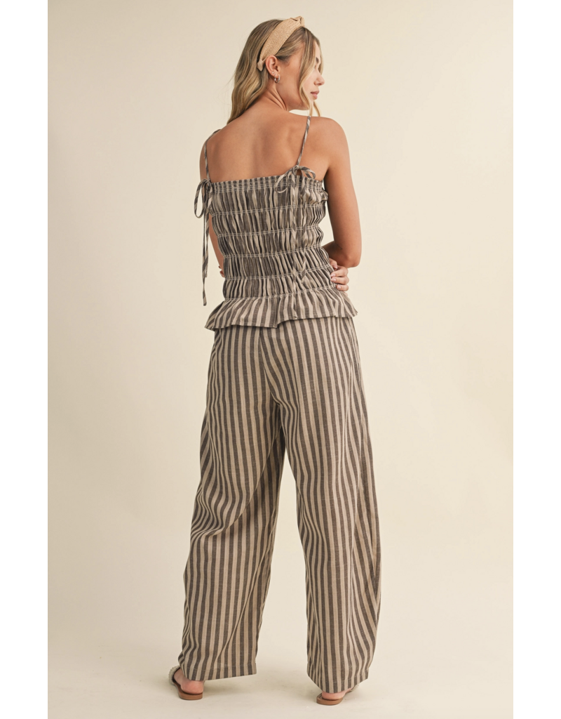Hallie Smocked Jumpsuit