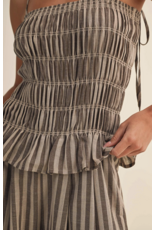 Hallie Smocked Jumpsuit