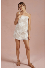 Strut + Bolt Emily Embroidered Mesh Mini Dress