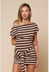 Kaili Bodycon Front Tie Mini Dress