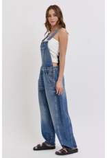 Cello Jeans Mid-Waisted Barrel Overall