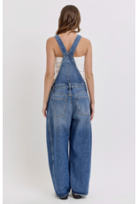 Cello Jeans Mid-Waisted Barrel Overall