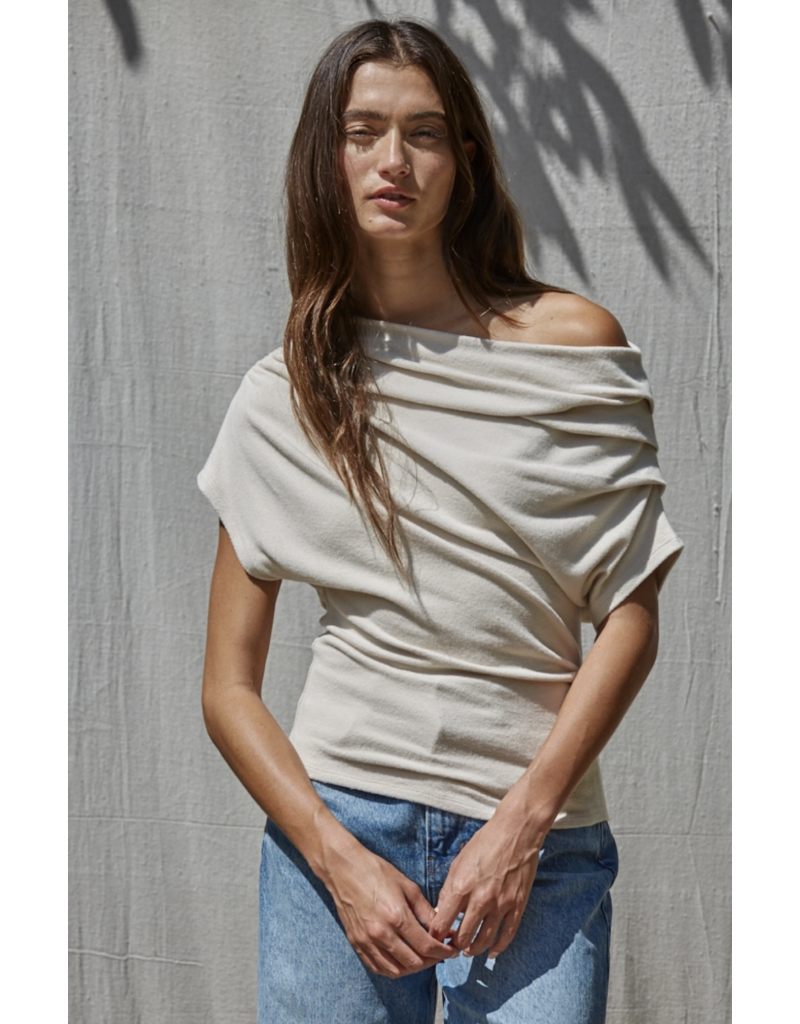 By Together Perri Off Shoulder Drape Top