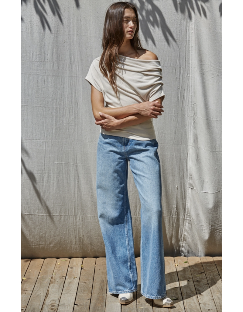 By Together Perri Off Shoulder Drape Top