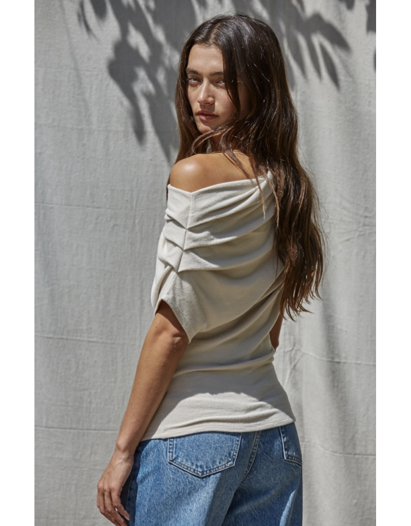 By Together Perri Off Shoulder Drape Top