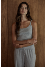 By Together Knit Cotton Pointelle Tank & Pant Set