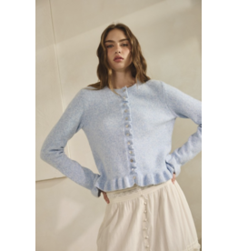 Creamon Waves Button Down Cardigan