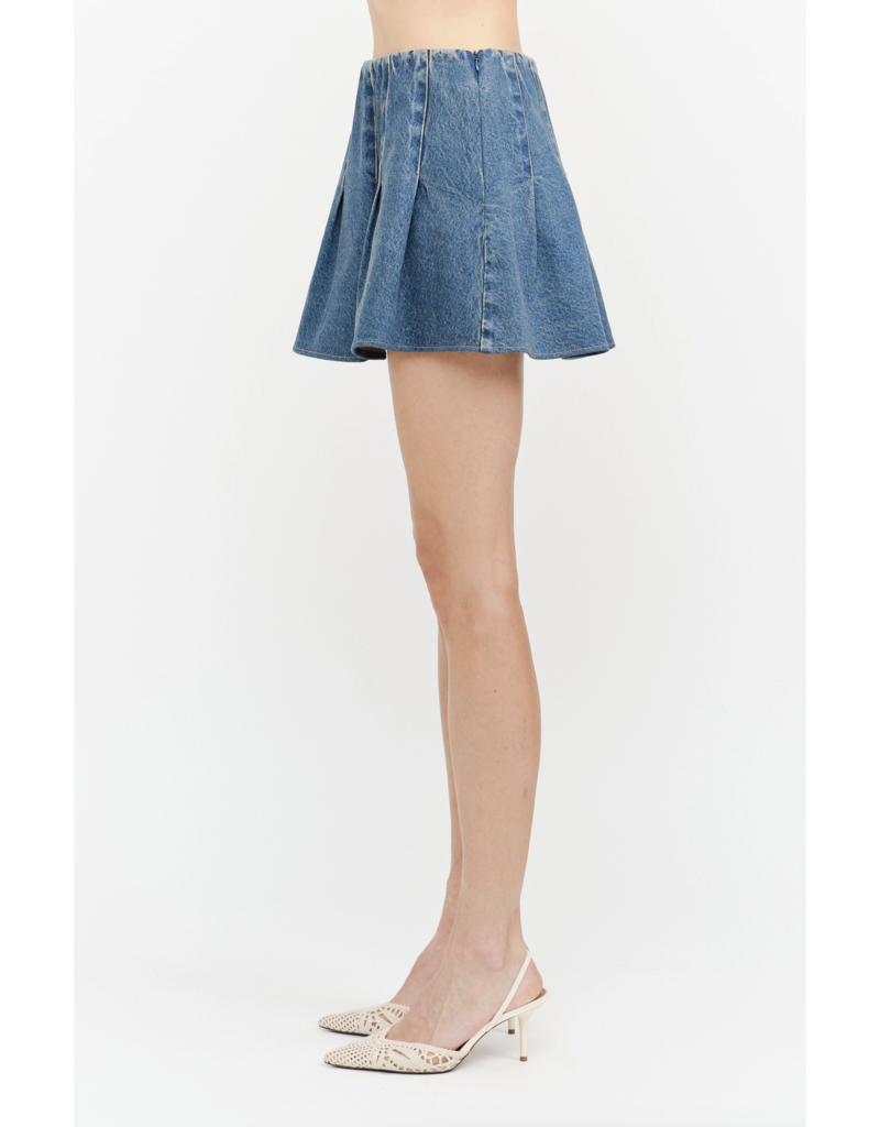 Sofie the Label Area Mini Skirt
