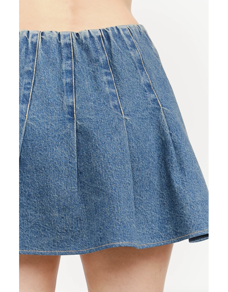 Sofie the Label Area Mini Skirt