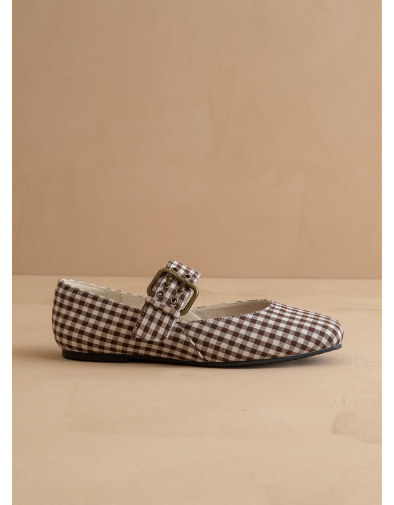 The Soho Ballet Studded Buckle Flat