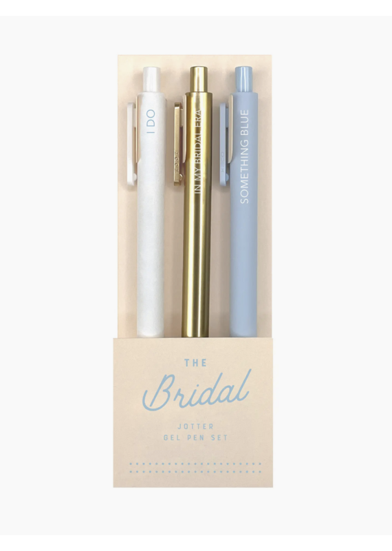 Bridal Jotter Gel Pen Set