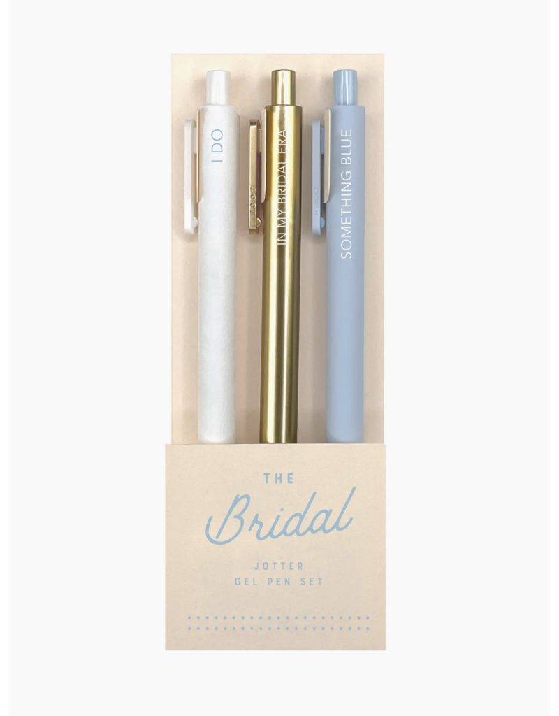 Bridal Jotter Gel Pen Set