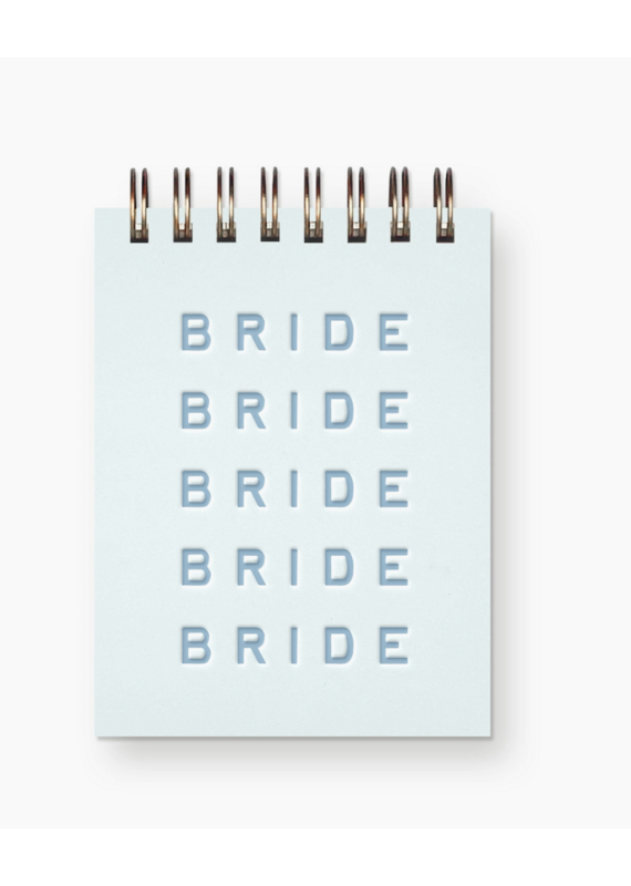 Bride Mini Jotter Notebook
