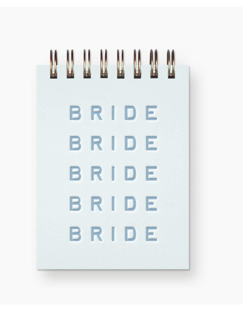 Bride Mini Jotter Notebook