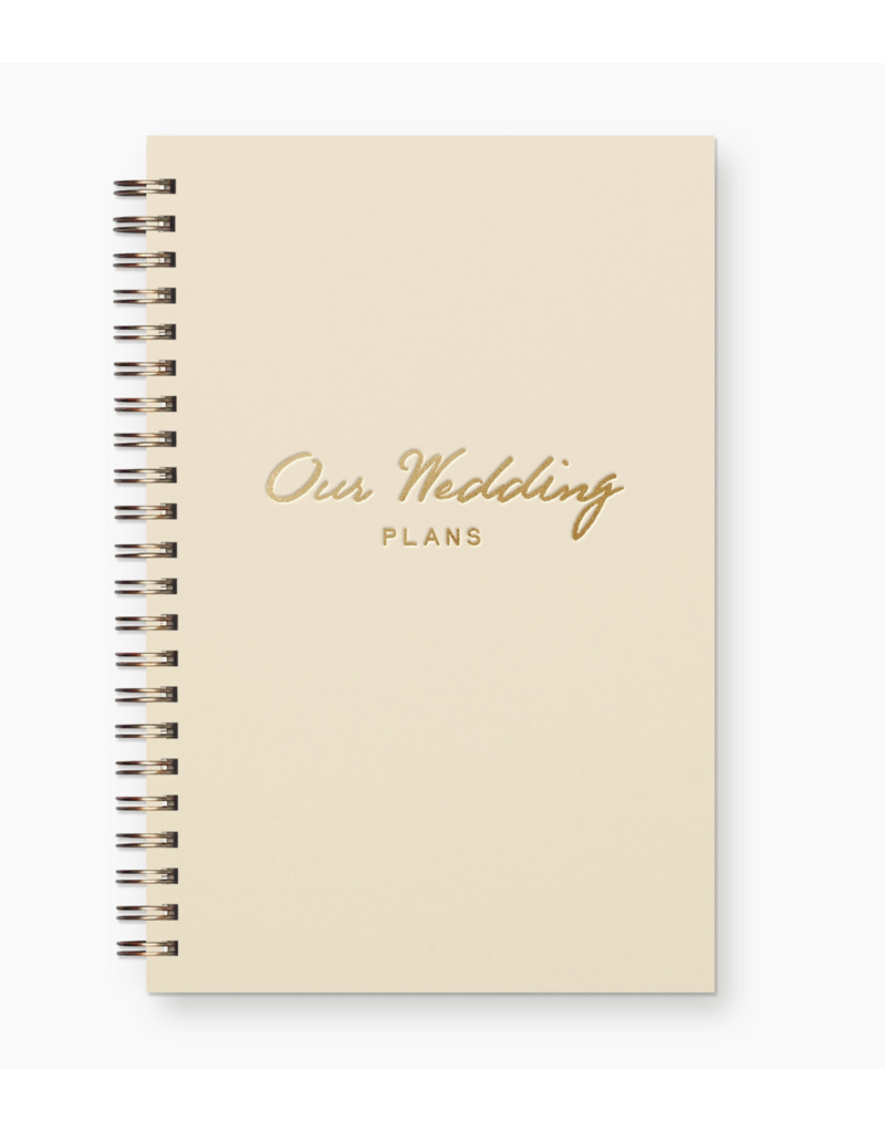 Our Wedding Plans Undated Weekly Planner