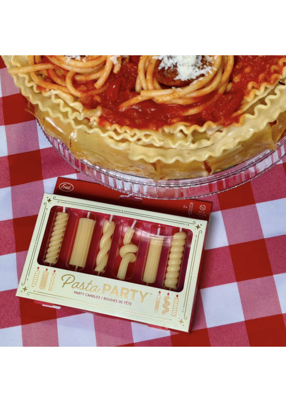Pasta Party Noodle Candles