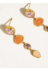 Flanerie Évisa 18K Gold Non-Tarnish Earrings