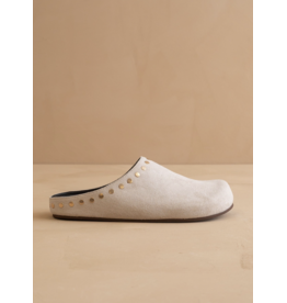 The Robin Studded Suede Mule