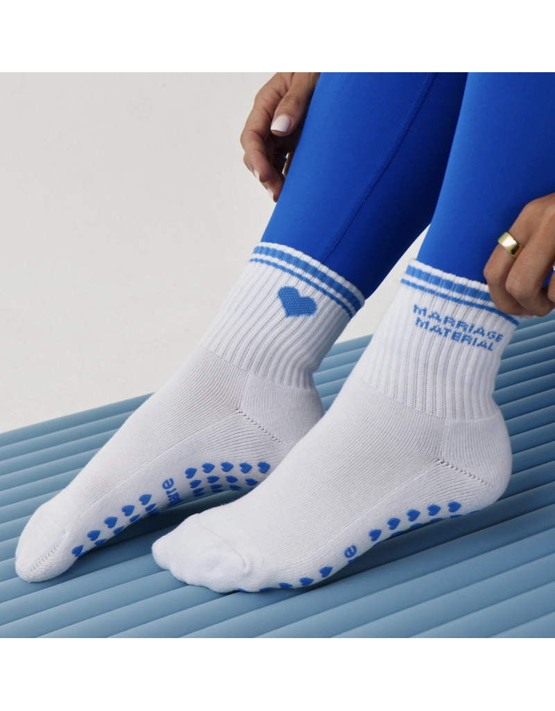 Marriage Material Grip Socks
