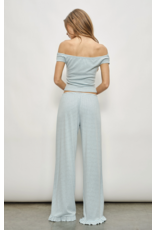 Pretty Garbage Devin Off Shoulder Striped Top