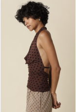Karrie Polka Dot Halter Top