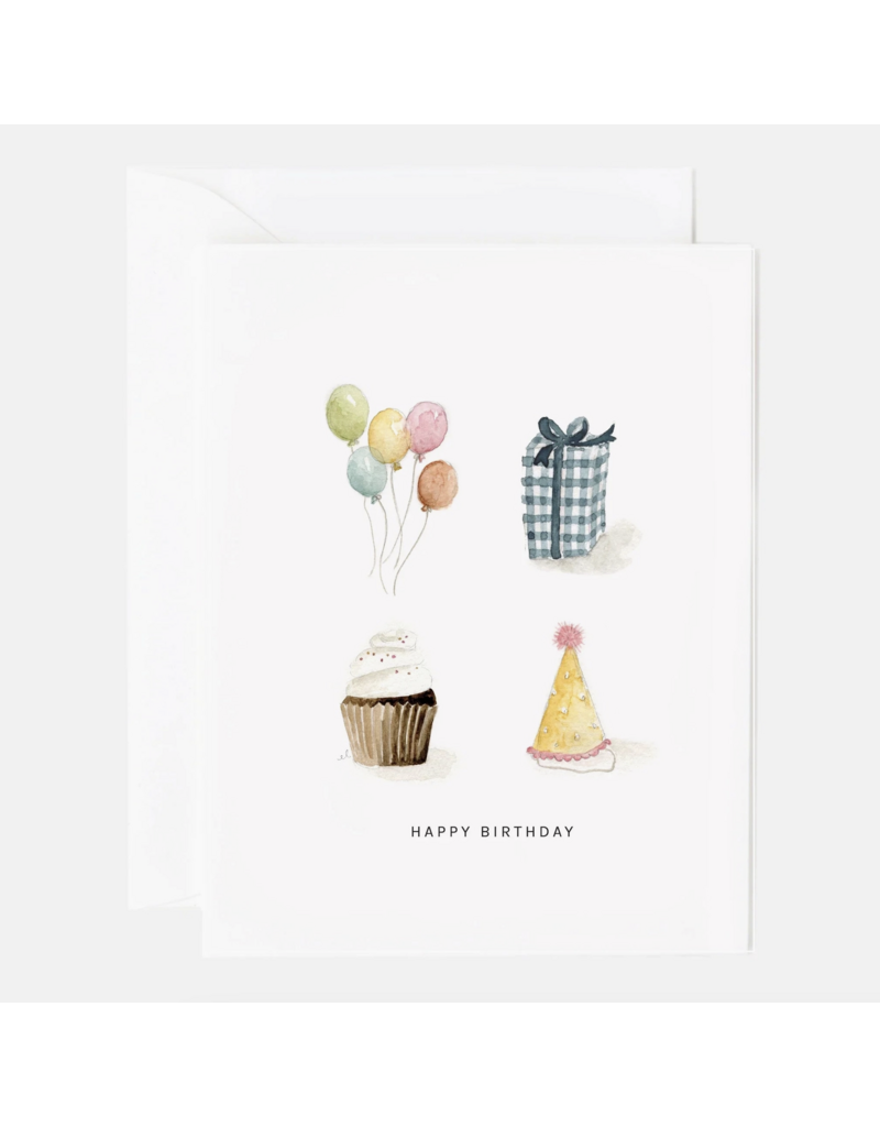 Birthday Things Greeting Card