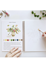 Emily Lex Studio Bouquets Watercolor Workbook + Paint + Brushes
