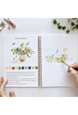 Emily Lex Studio Bouquets Watercolor Workbook + Paint + Brushes