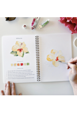 Tropical Watercolor Workbook + Paint + Brushes