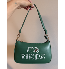 Go Birds Hand Painted Shoulder Bag