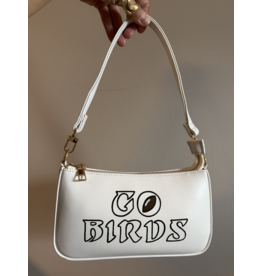 Go Birds Hand Painted Shoulder Bag