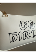 Go Birds Hand Painted Shoulder Bag