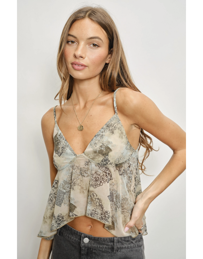 Pretty Garbage Emi Spaghetti Tank Top