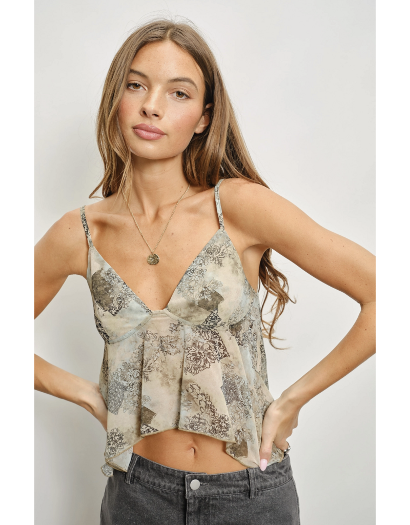 Pretty Garbage Emi Spaghetti Tank Top