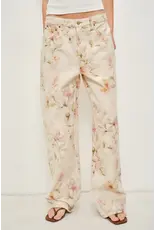 Pretty Garbage Justina Floral Denim Pants