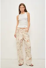 Pretty Garbage Justina Floral Denim Pants