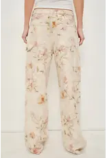 Pretty Garbage Justina Floral Denim Pants