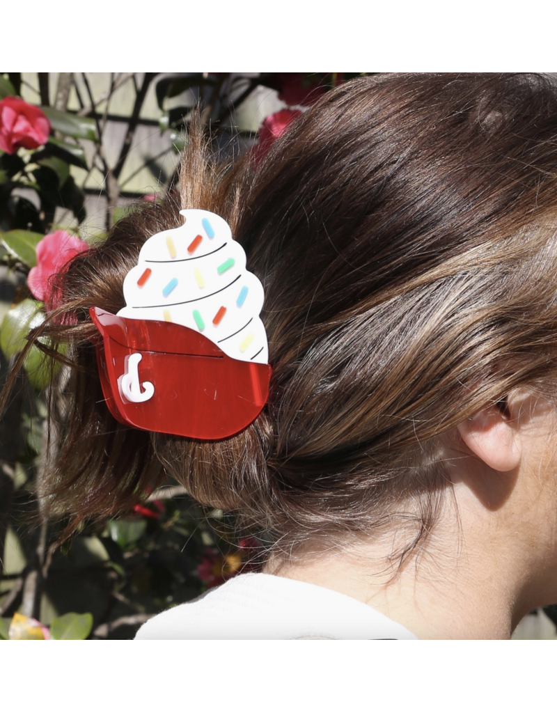 Phillies Ice Cream Helmet Claw Clip