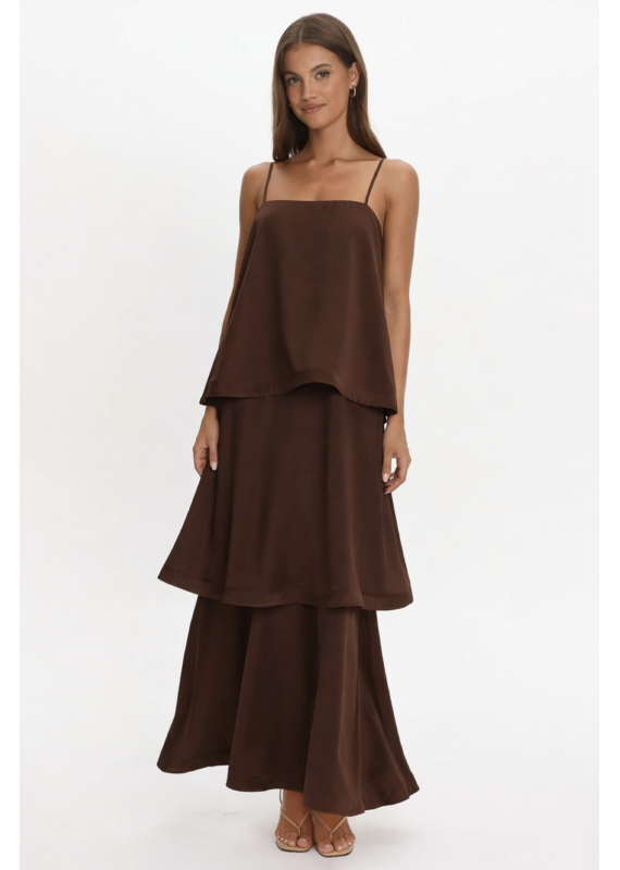 Lanai Flowy Tiered Dress