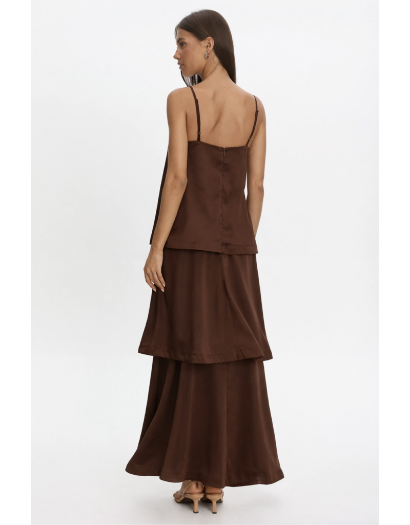 Lanai Flowy Tiered Dress