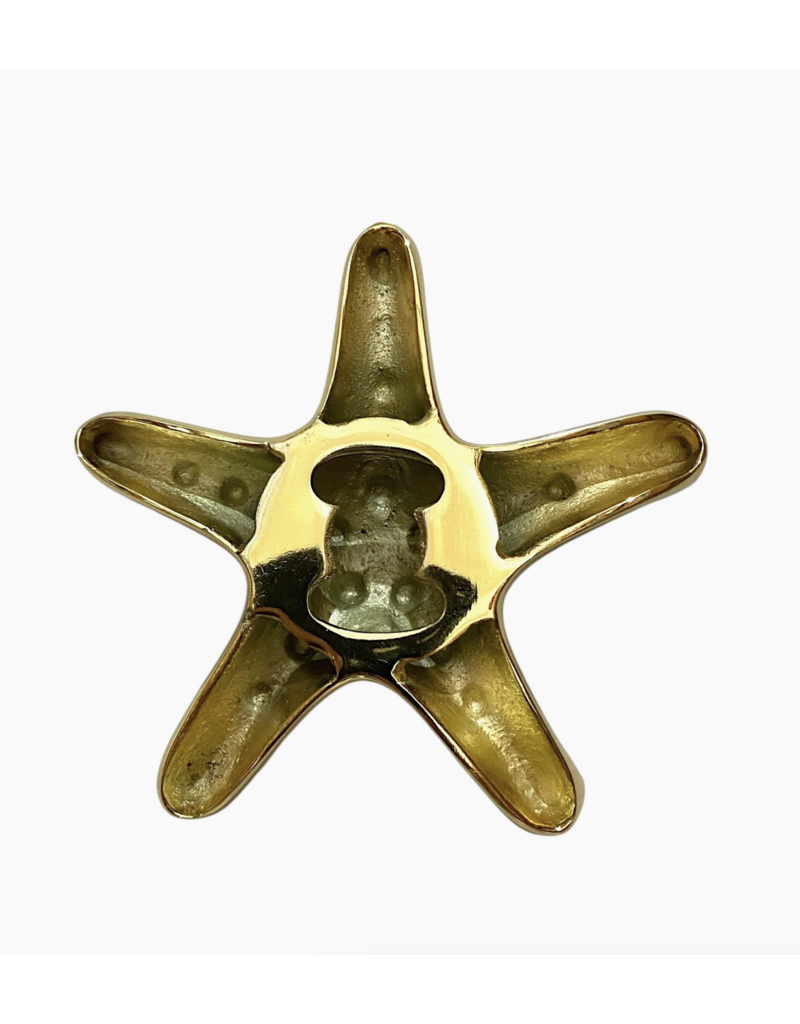 The Artisan and Company Brass Starfish Bottle Opener