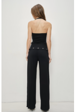 Pretty Garbage Levi Eyelet Foldover Pants