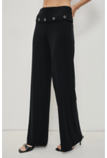 Pretty Garbage Levi Eyelet Foldover Pants
