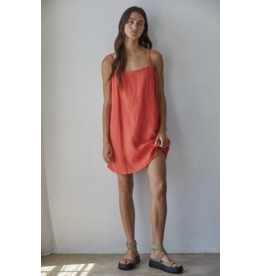 By Together Sofia Linen Mini Dress