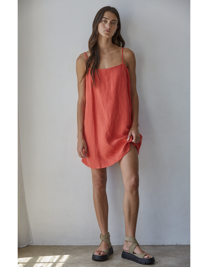 By Together Sofia Linen Mini Dress