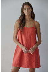 By Together Sofia Linen Mini Dress