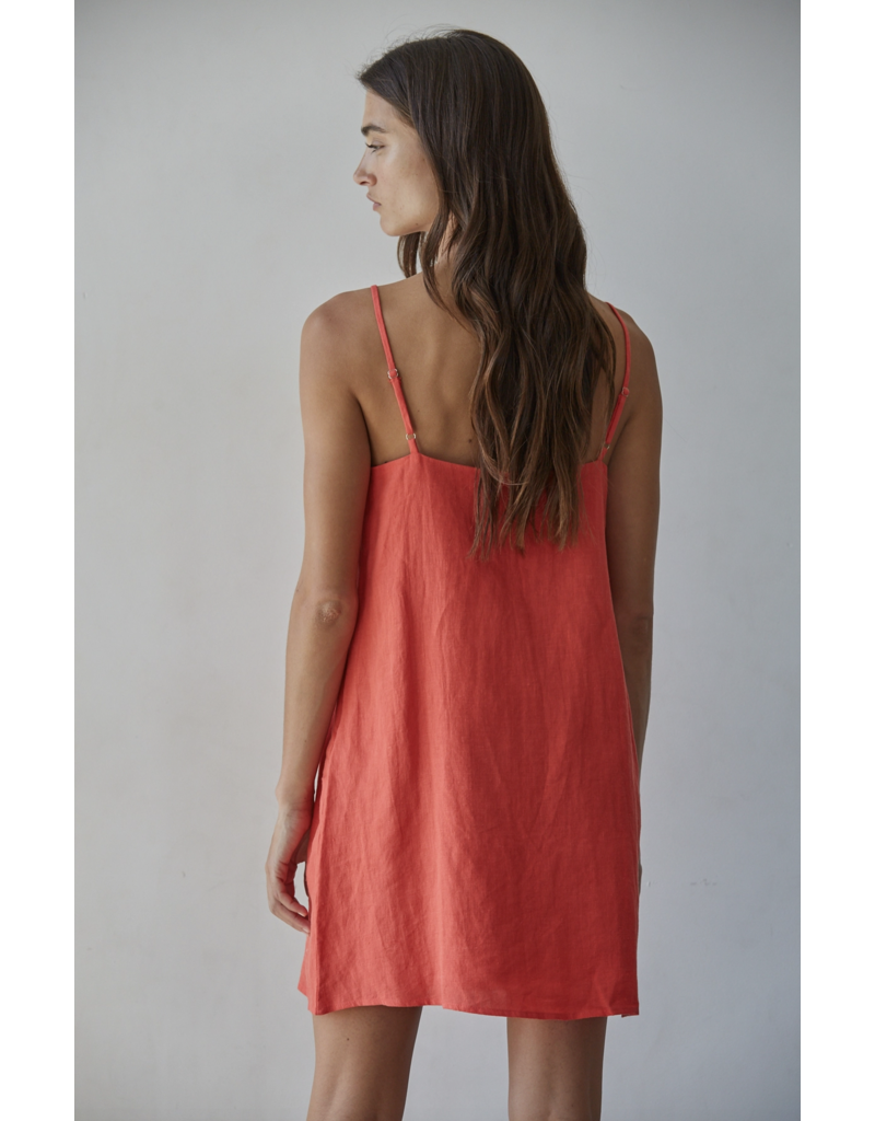 By Together Sofia Linen Mini Dress