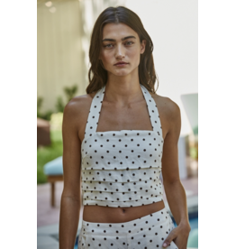 By Together Raye Linen Halter Top