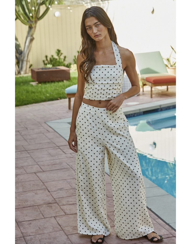 By Together Raye Linen Halter Top