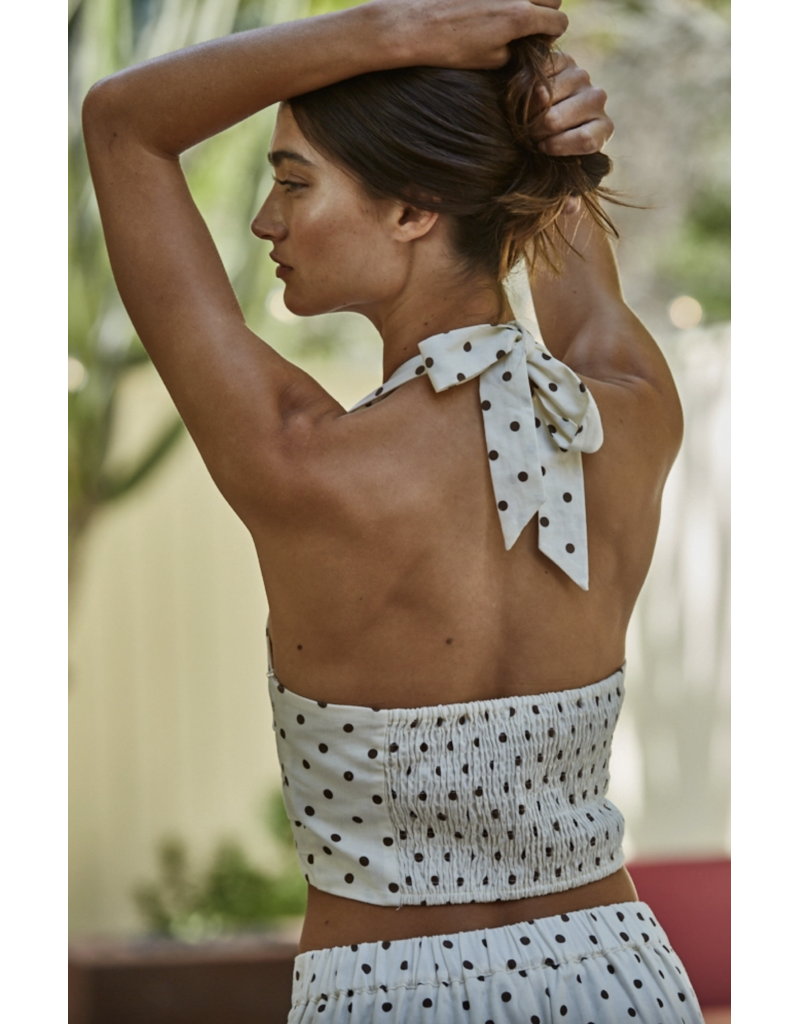 By Together Raye Linen Halter Top